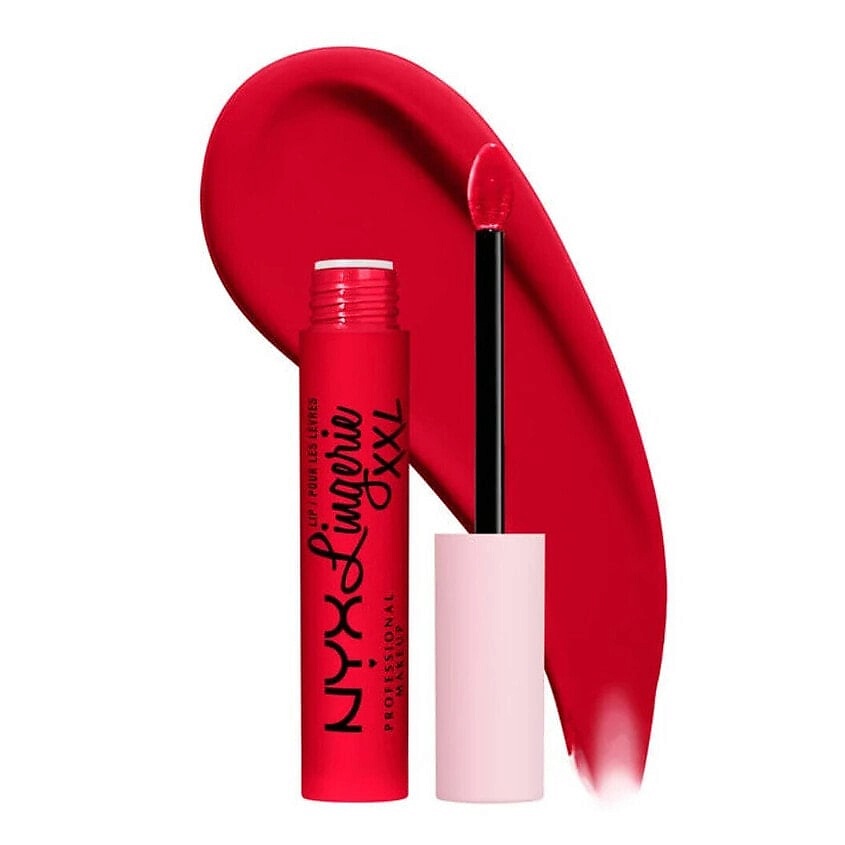 NYX PROFESSIONAL MAKEUP Жидкая матовая помада для губ Lip Lingerie XXL, 28 - Untamable – фото 3