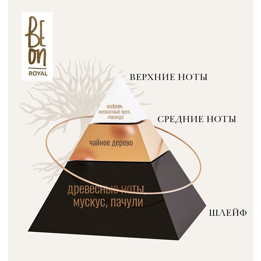 BEON Парфюмированный мист для тела ROYAL Absolute Oud спрей для волос – фото 4