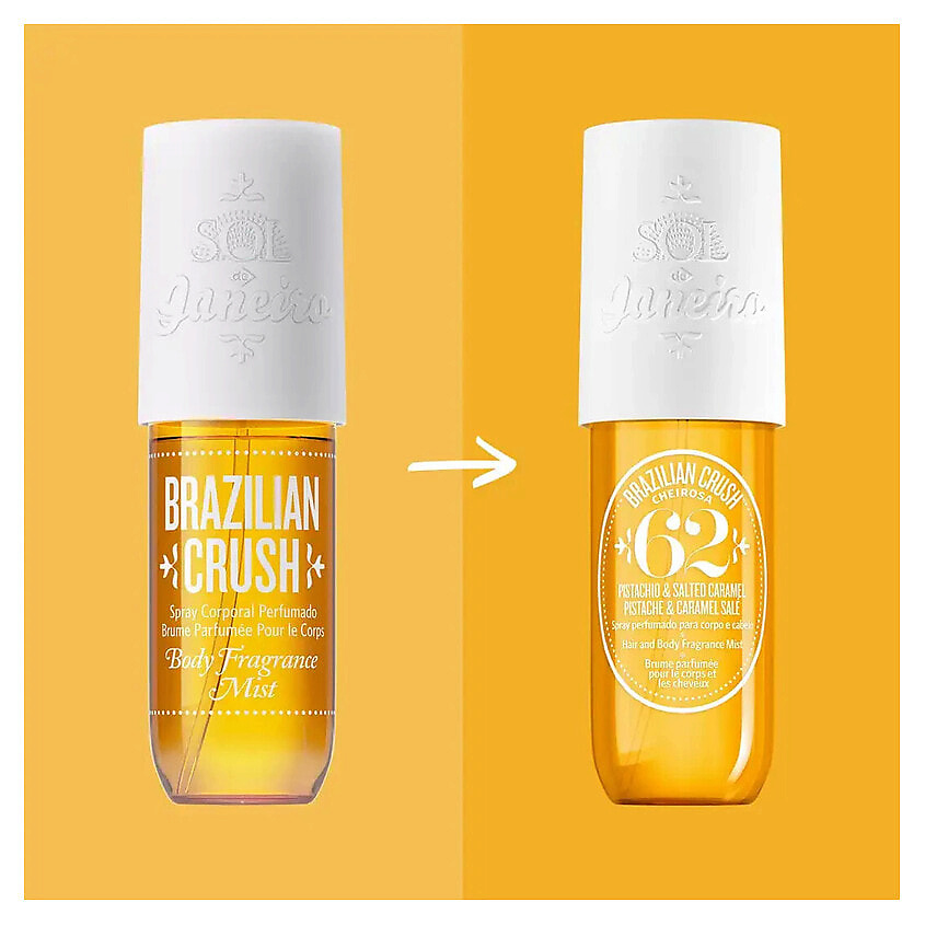 SOL DE JANEIRO Парфюмерный мист Brazilian Crush Bodyspray Cheirosa 62, 90мл – фото 4