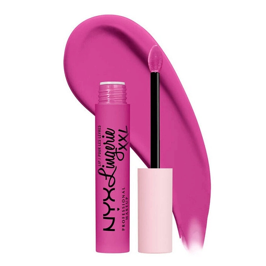 NYX PROFESSIONAL MAKEUP Жидкая матовая помада для губ Lip Lingerie XXL, 20 - Knockout – фото 3