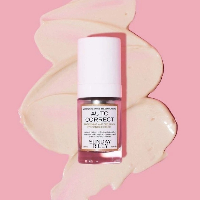 SUNDAY RILEY Увлажняющий крем для глаз Autocorrect Brightening and Depuffing Eye Contour Cream – фото 2