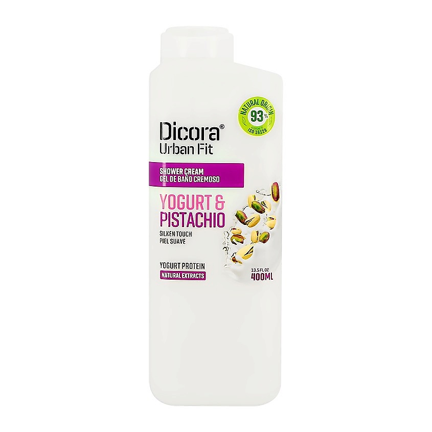 DICORA URBAN FIT Крем-гель для душа Йогурт и фисташка – фото 8