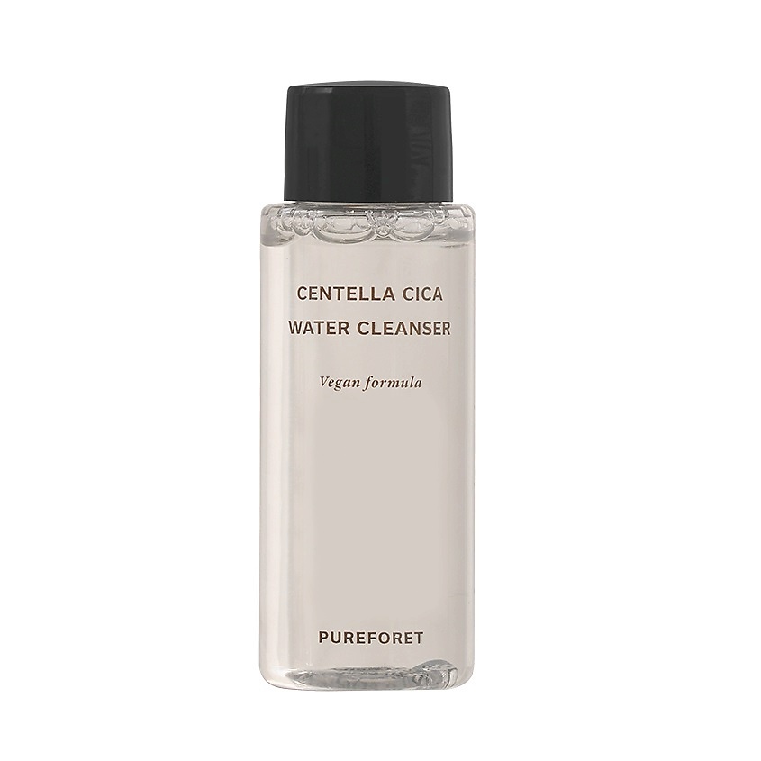 PUREFORET Вода очищающая для снятия макияжа с центеллой Centella Cica Water Cleanser – фото 1