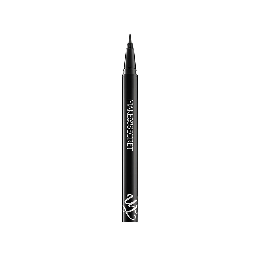 MAKE-UP SECRET Подводка-фломастер с кисточкой PEN EYELINER Perfect Brush – фото 1