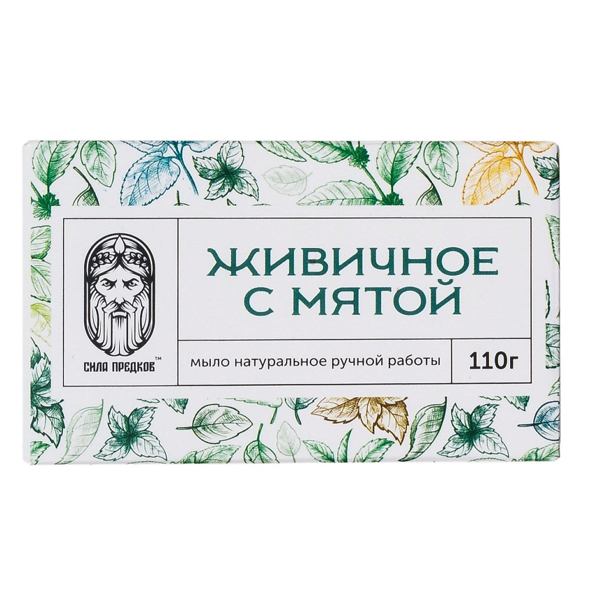 СИЛА ПРЕДКОВ Живичное мыло  с Мятой – фото 1