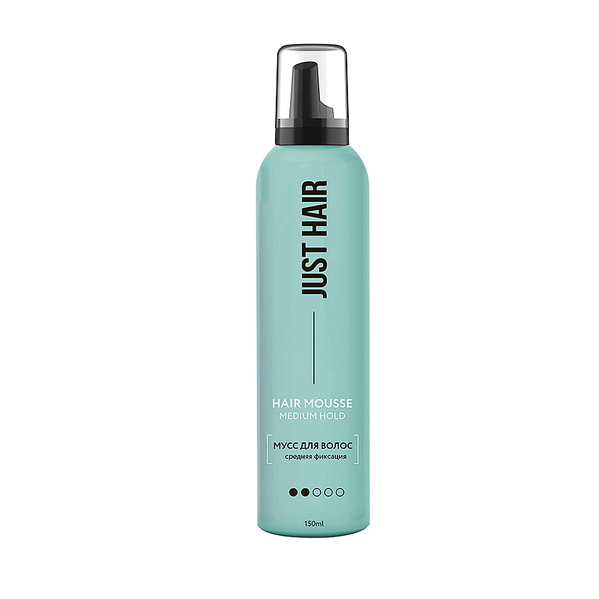 JUST HAIR Мусс для волос средней фиксации Hair Mousse Medium Hold – фото 2