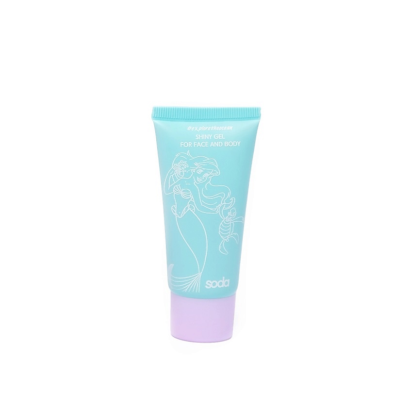 SODA Сияющий гель SHINY GEL FOR FACE AND BODY #exploretheocean – фото 1