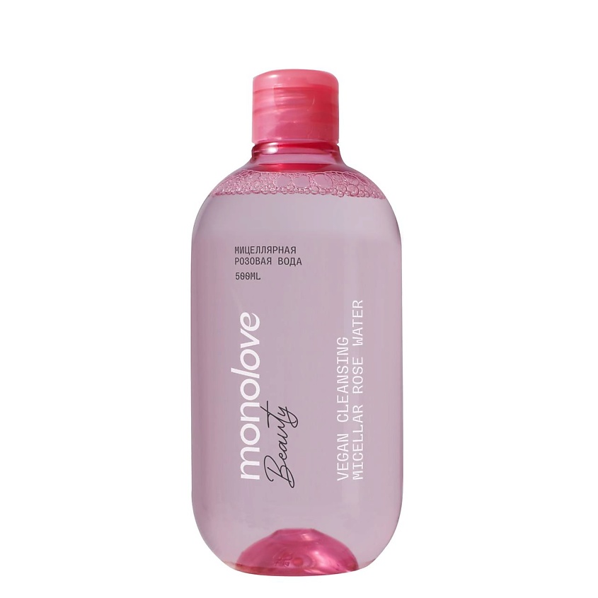 MONOLOVE BIO Мицеллярная вода VEGAN MICELLAR ROSE WATER – фото 2