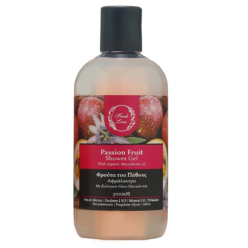 FRESH LINE Гель для душа маракуйя Shower Gel Passion Fruit – фото 2
