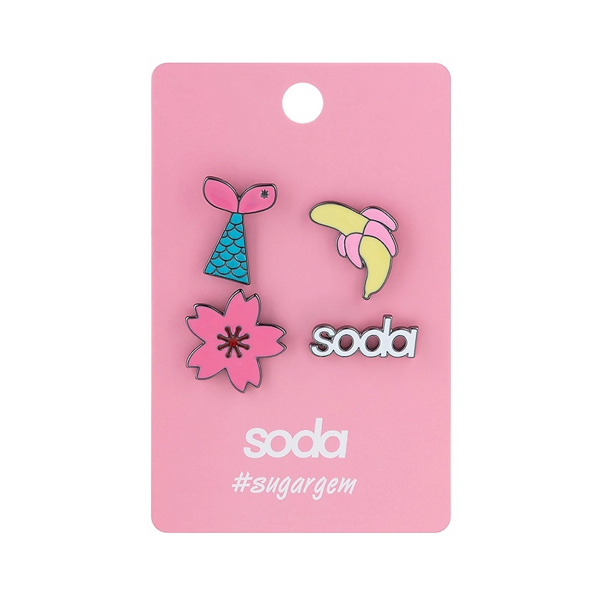 SODA Набор значков SODA 1 #sugargem – фото 2