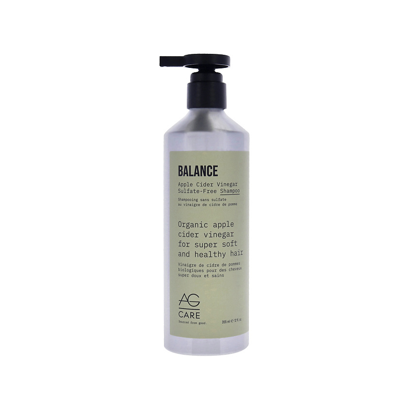 AG HAIR COSMETICS Шампунь для волос бессульфатный Balance Apple Cider Vinegar Sulfate - Free Shampoo – фото 1