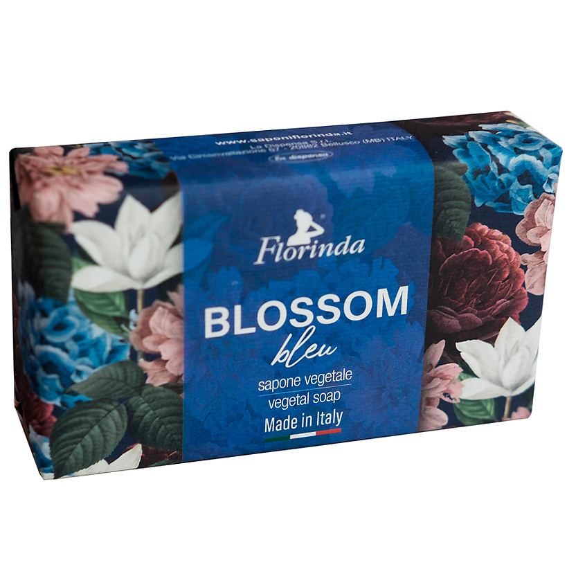 FLORINDA Мыло "Таинственный сад" Blossom blue/ Синие цветы – фото 2