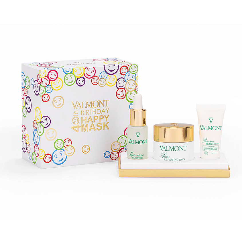 VALMONT Набор бестселлеров в лимитированном юбилейном дизайне 40th Birthday Happy Mask – фото 2