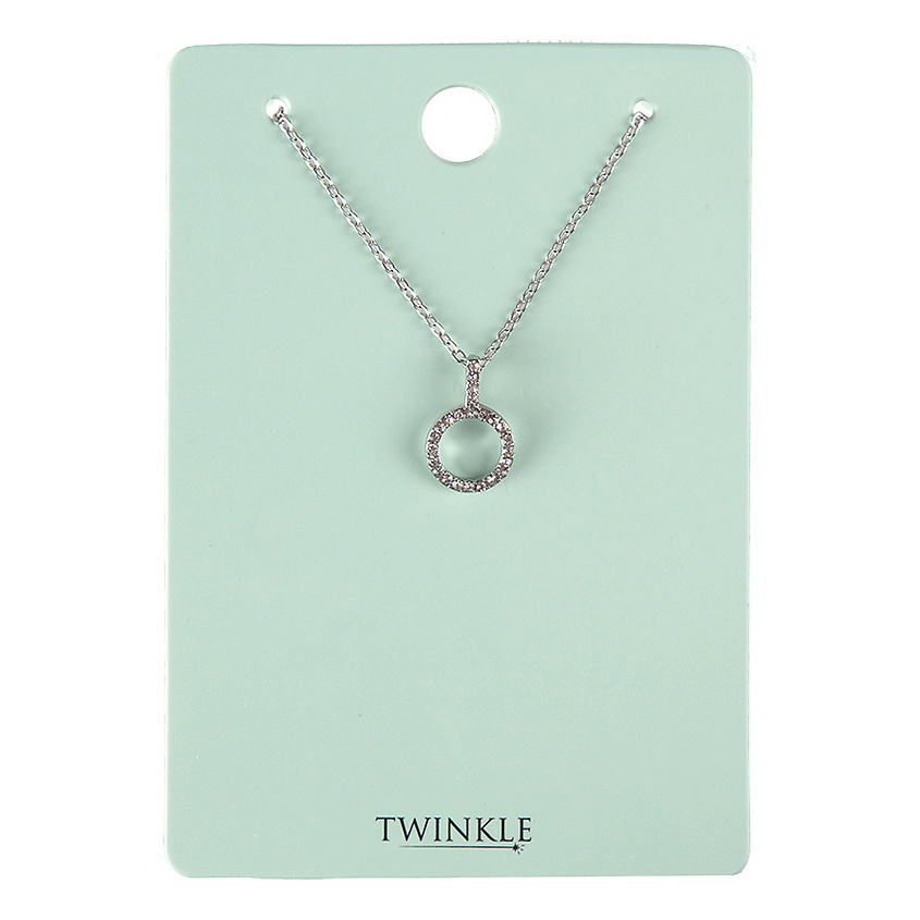 TWINKLE Подвеска с цепочкой Circle – фото 2