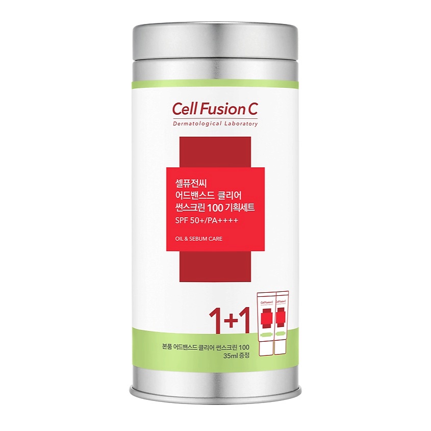 CELL FUSION C Набор Крем солнцезащитный 100 SPF50+ PA++++ для проблемной кожи Advanced Clear Sunscreen – фото 2