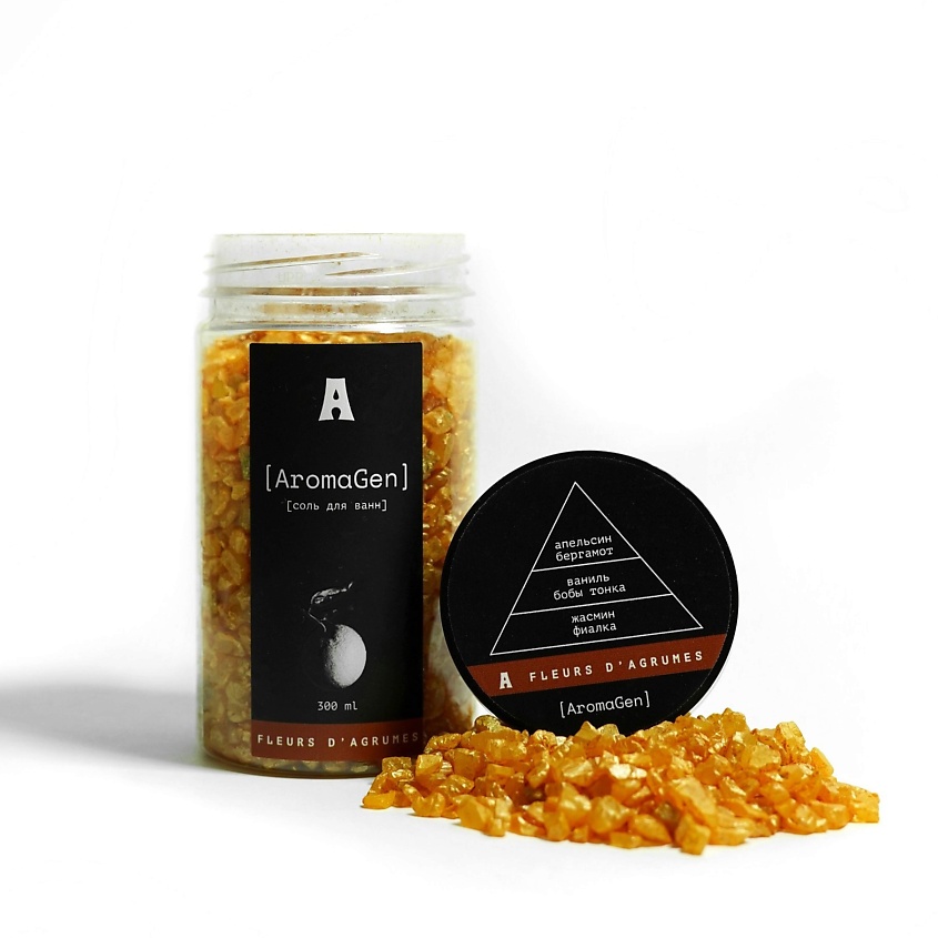 AROMAGEN Соль для ванны FLEURS D'AGRUMES – фото 1