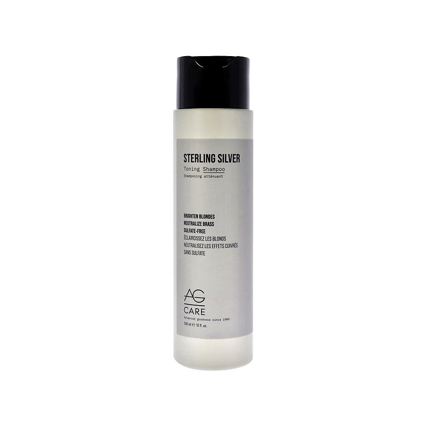 AG HAIR COSMETICS Шампунь для волос серебряный тонирующий Sterling Silver Toning Shampoo – фото 1