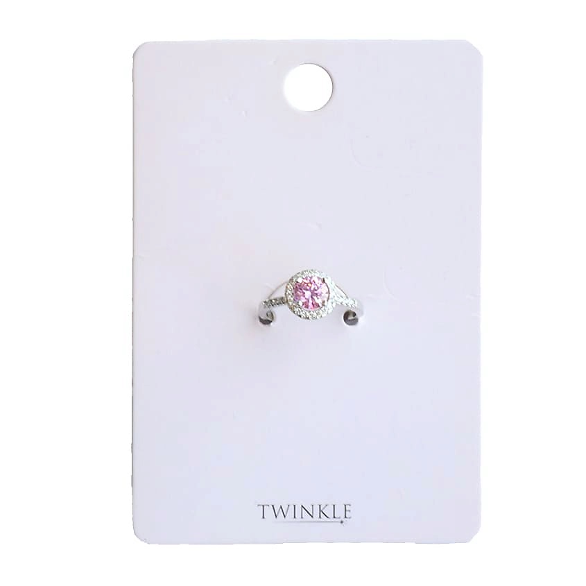 TWINKLE Кольцо Pink Stone – фото 2