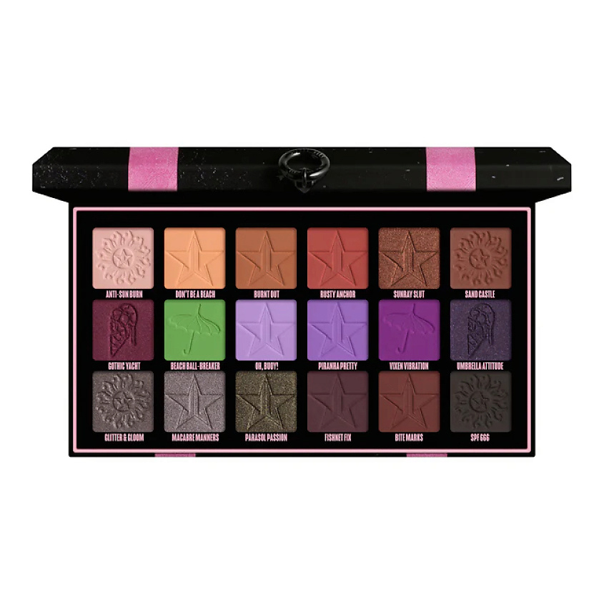 JEFFREE STAR COSMETICS Палетка теней для век Gothic Beach – фото 1
