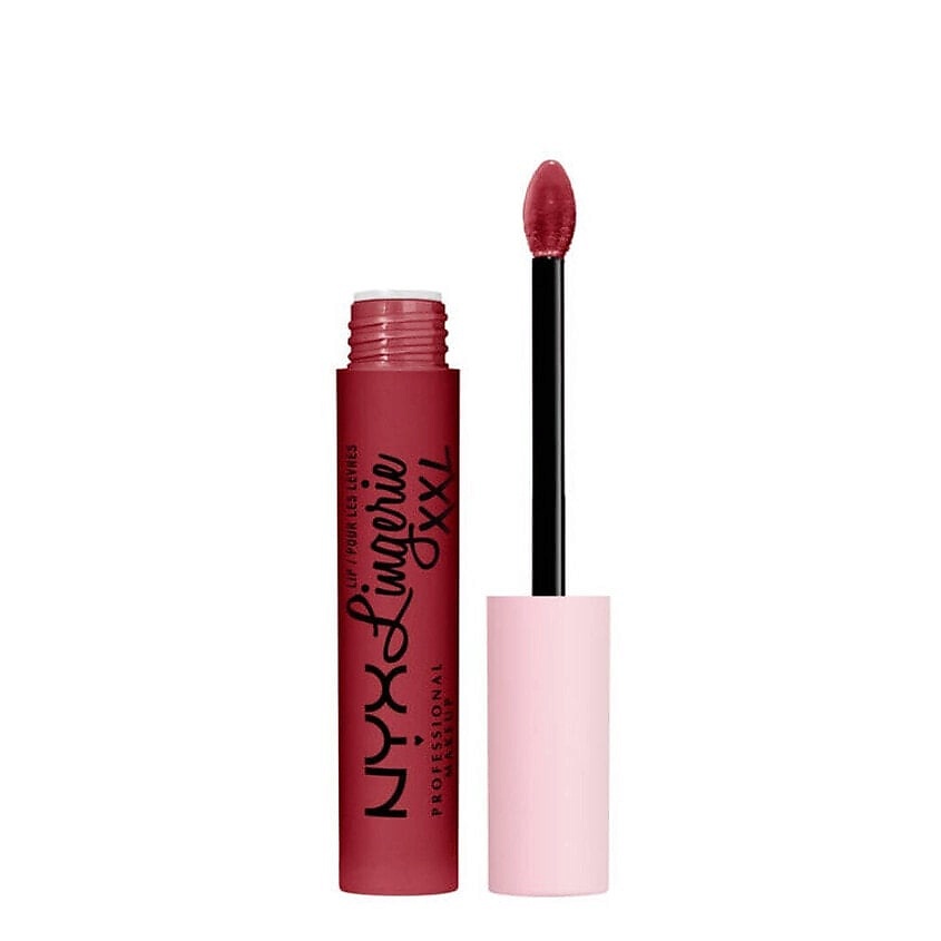 NYX PROFESSIONAL MAKEUP Жидкая матовая помада для губ Lip Lingerie XXL, 23 - Its Hotter – фото 1