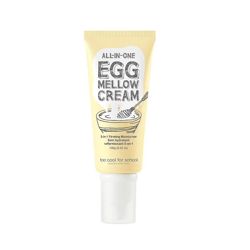 TOO COOL FOR SCHOOL Крем для лица смягчающий Egg Mellow, 100 г – фото 1
