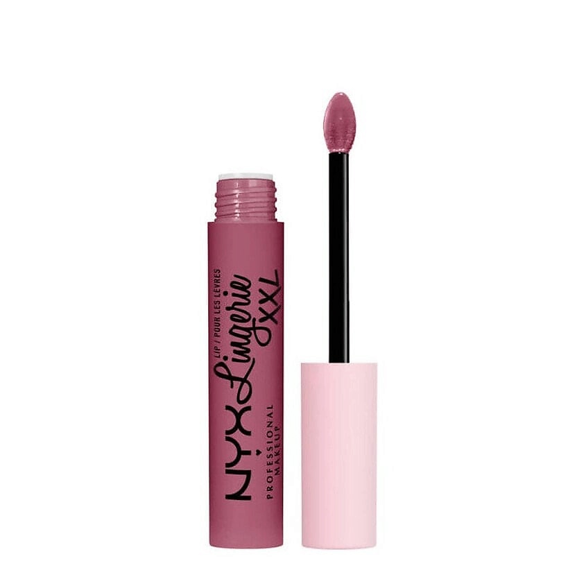 NYX PROFESSIONAL MAKEUP Жидкая матовая помада для губ Lip Lingerie XXL, 16 - Unlaced – фото 1