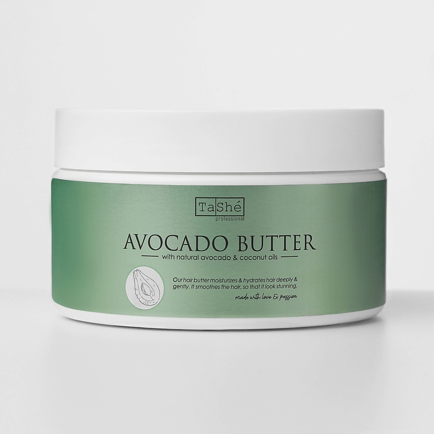 TASHE PROFESSIONAL Баттер для волос Avocado hair butter Tashe professional – фото 1