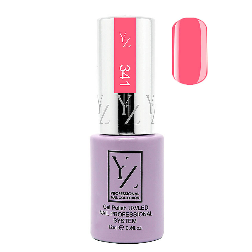 YLLOZURE Гель-лак Uv Led Yllozure Nail Professional, 341, коралловый, 12 мл – фото 2