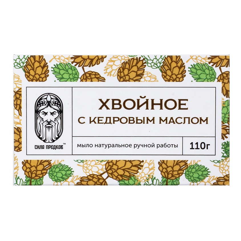 СИЛА ПРЕДКОВ Мыло Хвойное с Эвкалиптом Кедровое – фото 1