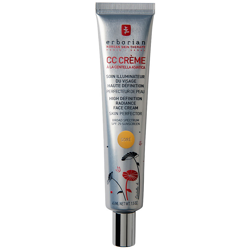 ERBORIAN СС крем "Совершенное сияние" CC Cream Perfect Radiance, 02 Золотистый, 45 мл – фото 1