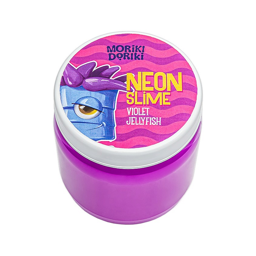 MORIKI DORIKI Слайм NEON Slime Violet jellyfish – фото 2