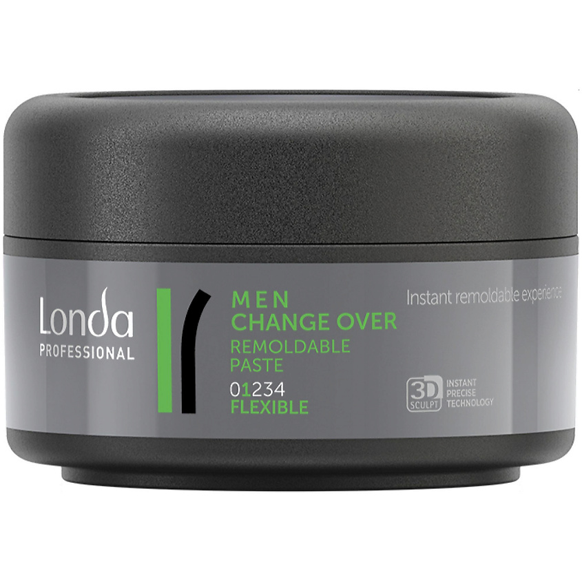 LONDA PROFESSIONAL MEN CHANGE OVER Пластичная паста для волос нормальной фиксации – фото 1