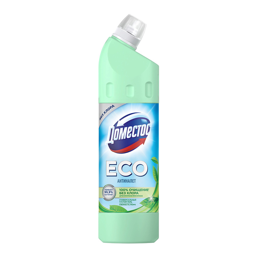 DOMESTOS Универсальный чистящий гель с натуральными компонентами Мята – фото 1