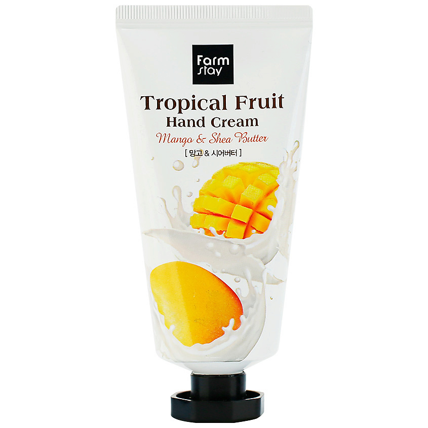FARMSTAY Крем для рук с манго и маслом ши Mango & Shea Butter Tropical Fruit Hand Cream – фото 1
