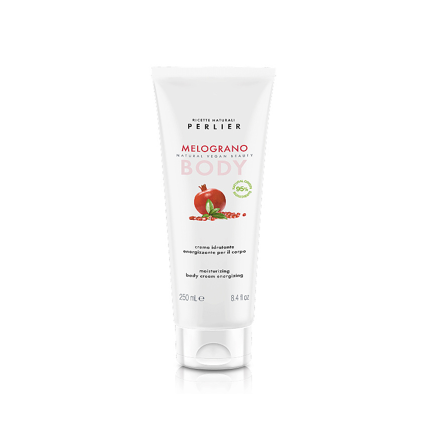 PERLIER Крем для тела увлажняющий с гранатом Moisturizing Body Cream Energizing – фото 1