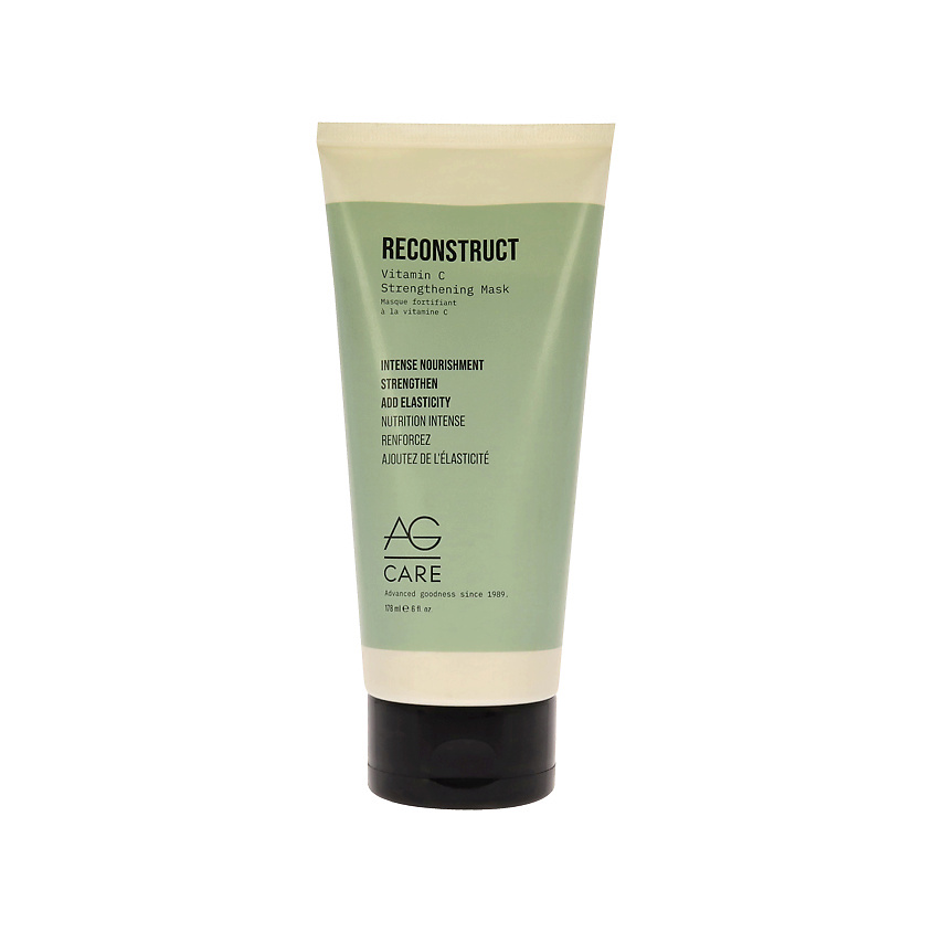 AG HAIR COSMETICS Маска для волос восстанавливающая и укрепляющая с витамином С Reconstruct Vitamin C Strengthening Mask – фото 1