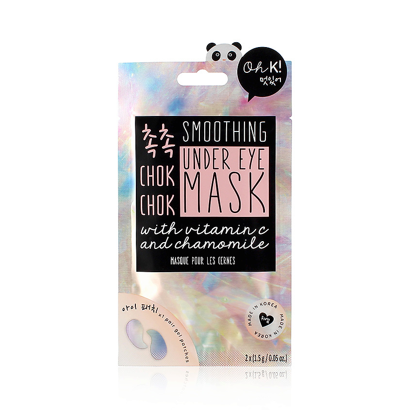 OH K! CHOK CHOK UNDEREYE MASK Маска для зоны вокруг глаз увлажняющая и успокаивающая – фото 2