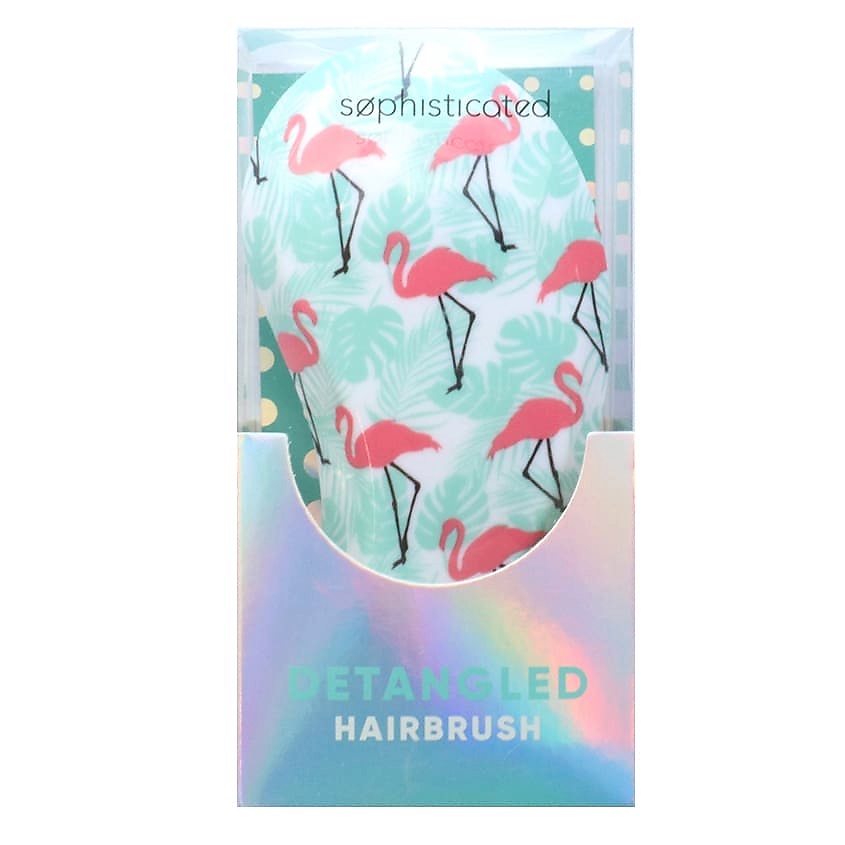ЛЭТУАЛЬ Щётка для волос эргономичной формы FLAMINGO SOPHISTICATED – фото 1