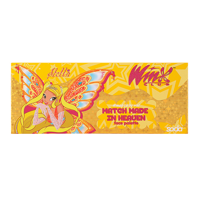 SODA Палетка для лица Match Made In Heaven #magicalpower. Коллекция Winx – фото 1