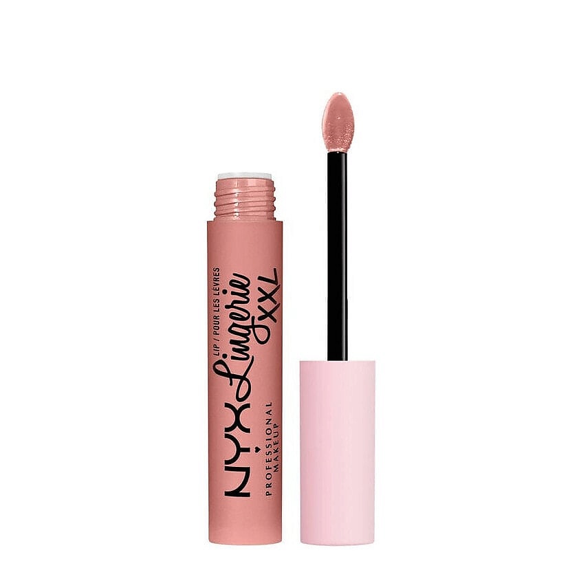 NYX PROFESSIONAL MAKEUP Жидкая матовая помада для губ Lip Lingerie XXL, 01 - Undressed – фото 1
