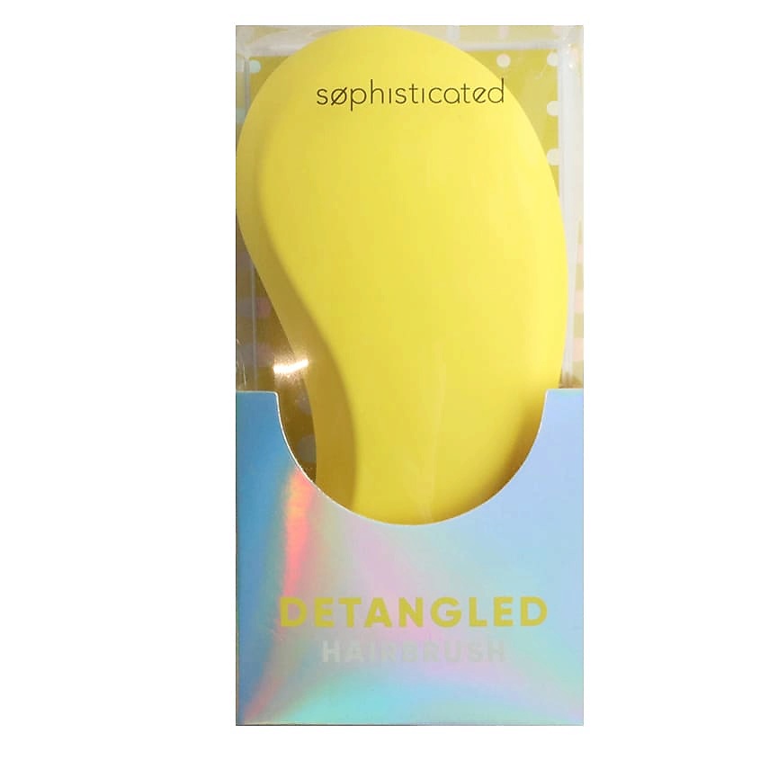 ЛЭТУАЛЬ Щётка для волос эргономичной формы YELLOW SOPHISTICATED – фото 1