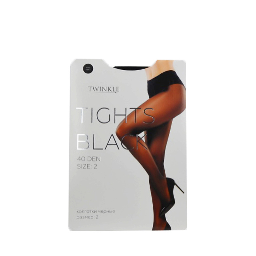 TWINKLE Колготки Tights 40 DEN BLACK – фото 2