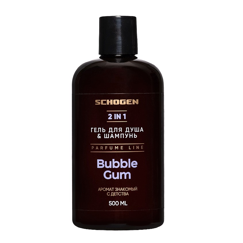 SCHOGEN Гель для душа и шампунь для волос Bubble Gum – фото 1