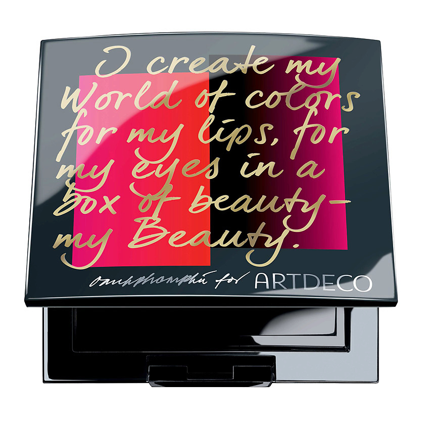 ARTDECO Футляр для теней и румян Trio Beauty is Art Лимитированный выпуск – фото 2