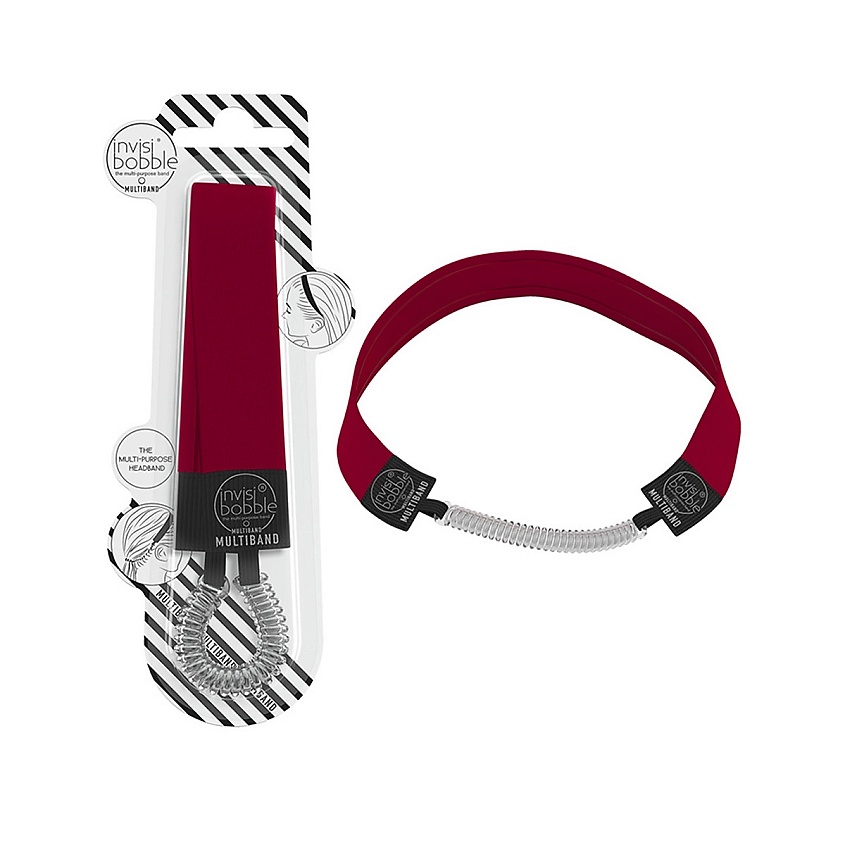 INVISIBOBBLE Резинка для волос MULTIBAND Red-y To Rumble – фото 1