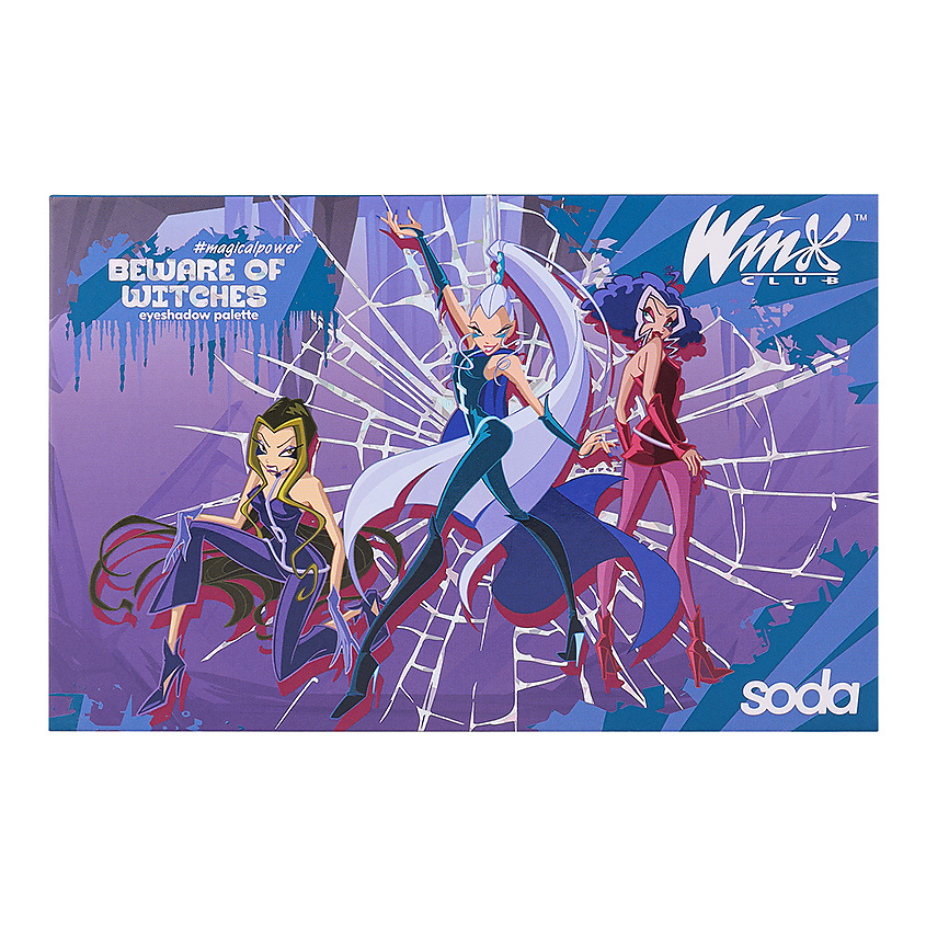 SODA Палетка теней Beware Of Witches #magicalpower. Коллекция Winx – фото 1