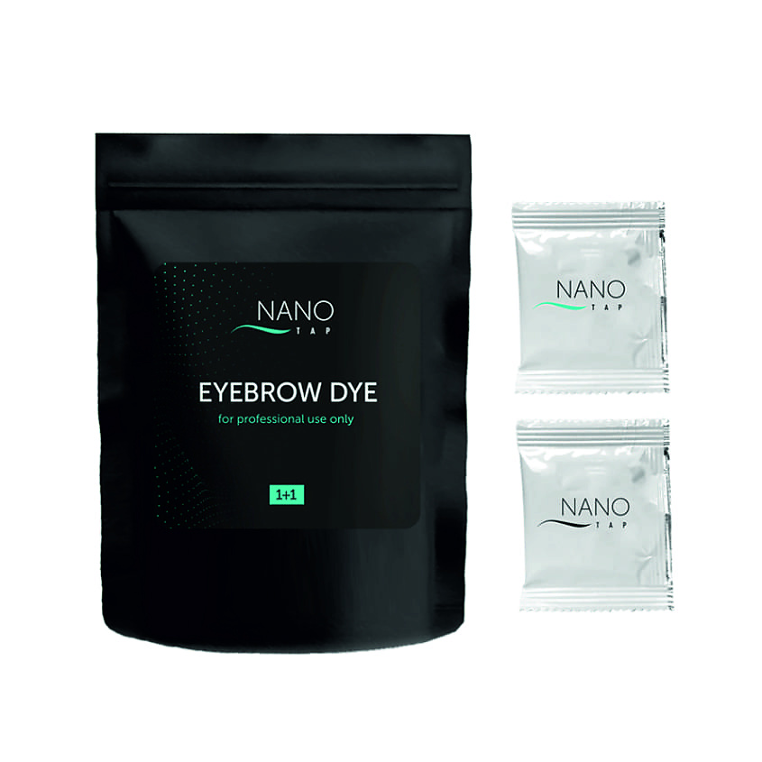 NANO TAP Краска для бровей в саше 1+1 – фото 2