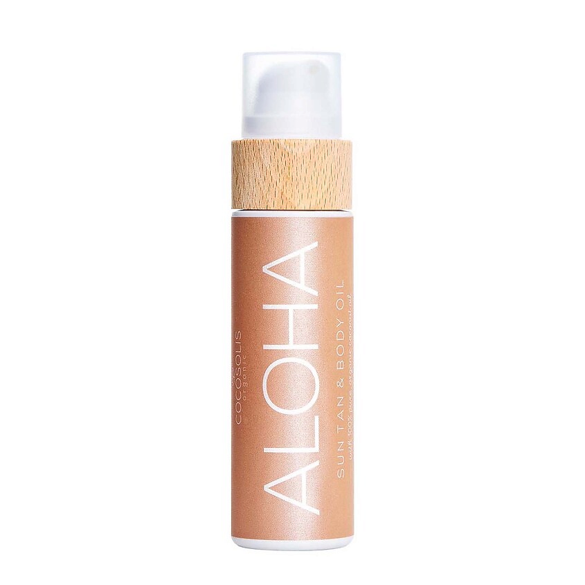 COCOSOLIS Масло для Загара с Ароматом Кокоса Aloha Suntan & Body Oil – фото 1