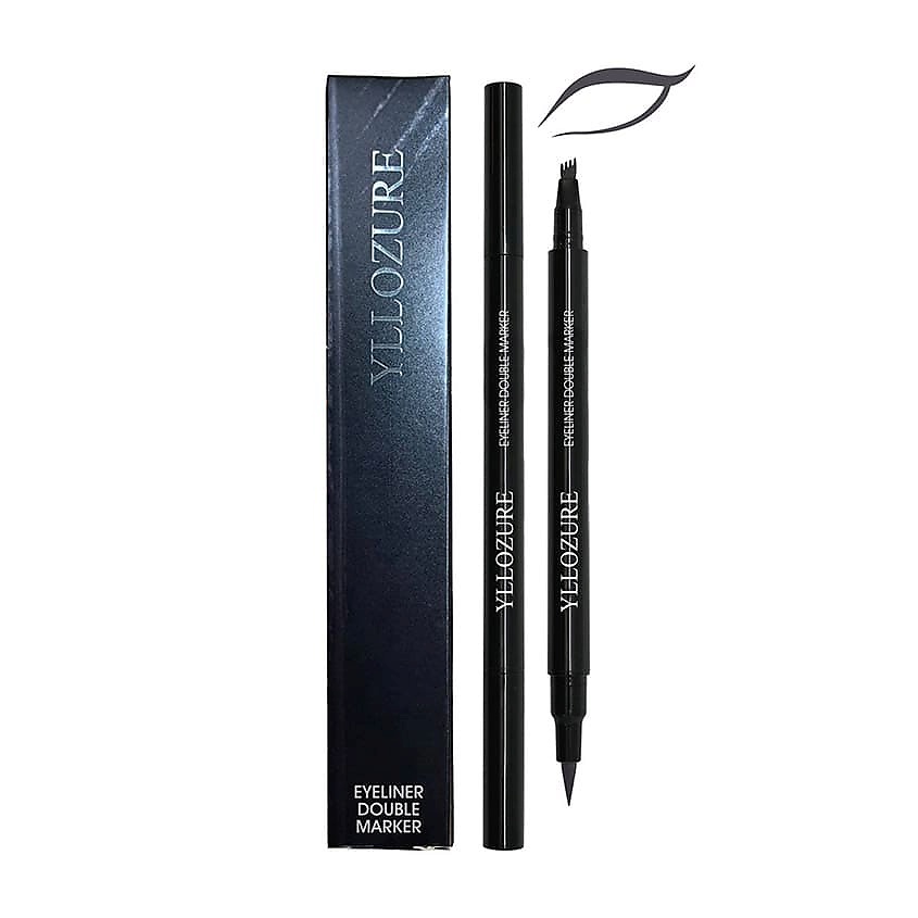 YLLOZURE Двойная подводка для глаз Double Eyeliner – фото 1