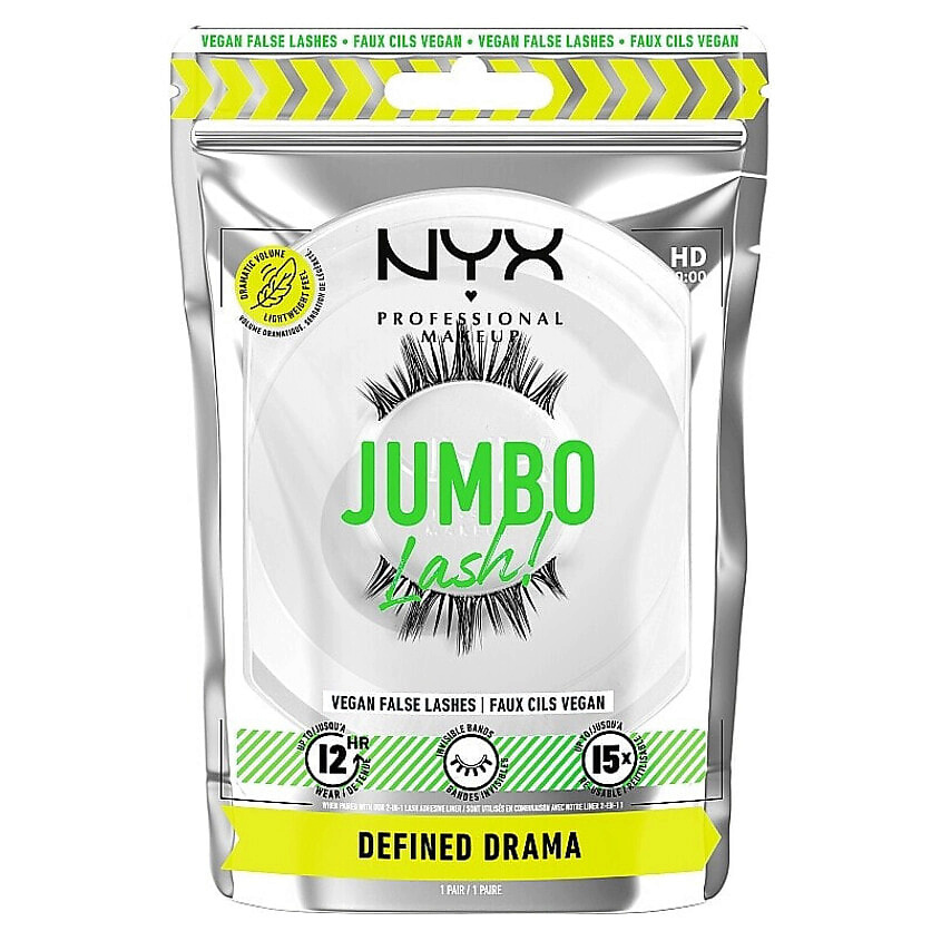 NYX PROFESSIONAL MAKEUP Накладные ресницы Jumbo Lash! Defined Drama – фото 1